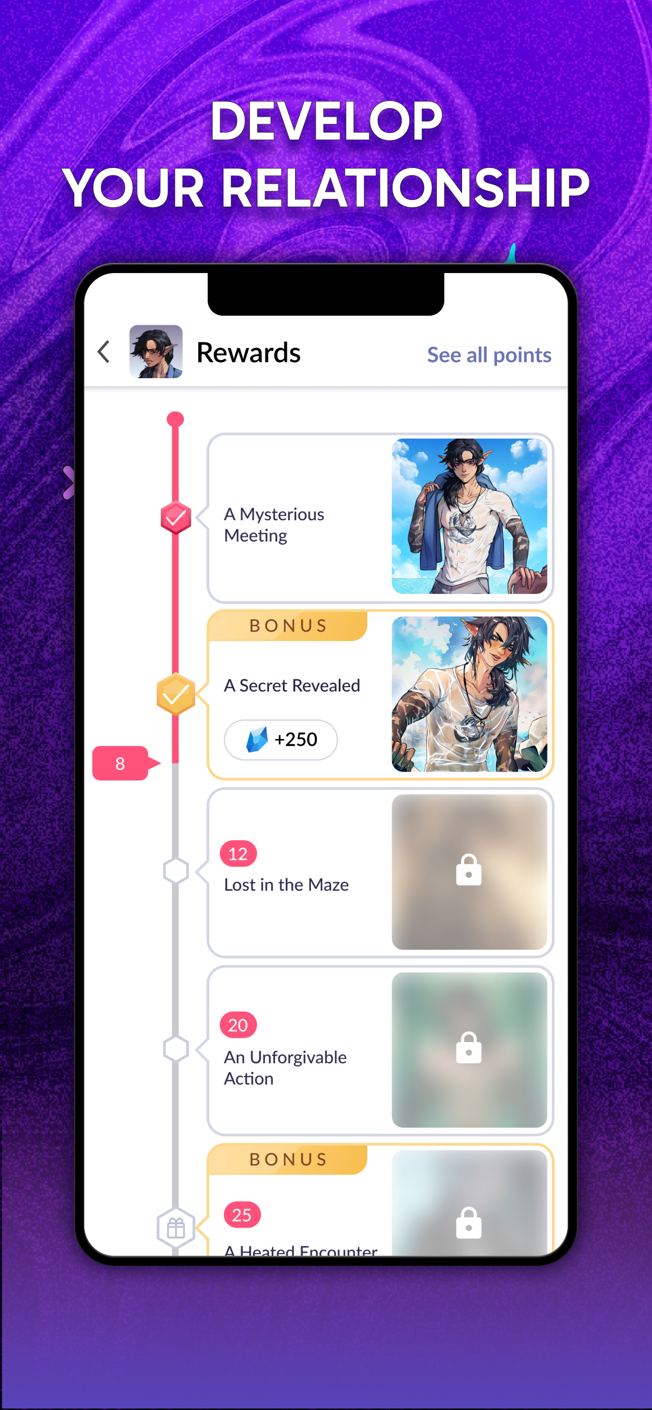 Dorian: Romantasy Games Hub screenshot 5