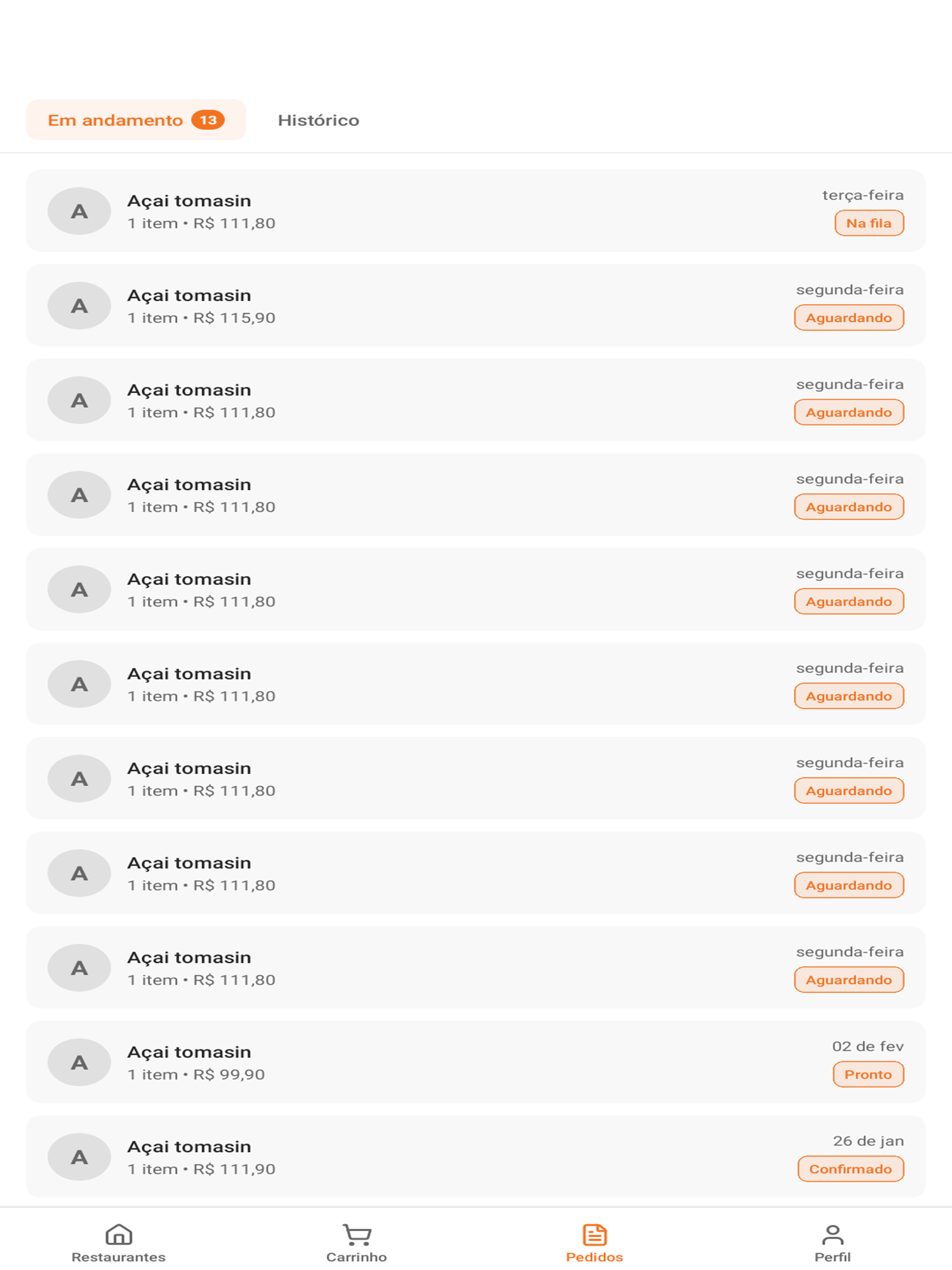 1 Click Delivery - Cliente screenshot 7
