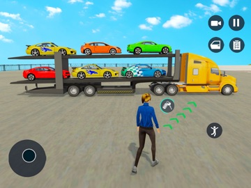 Car Transport 3D Truck Driving iPad screenshot