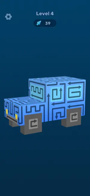 Cubedom: 3D Path Out Puzzle screenshot 2