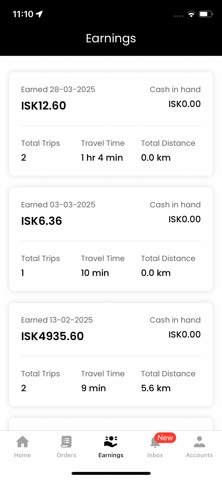 OberCab driver Screenshot 3 of 5