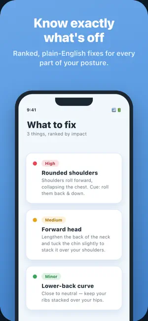 PostureLens: Posture Coach screenshot 3