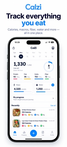 Calzi: Calorie & Macro Tracker Screenshot 4 of 8