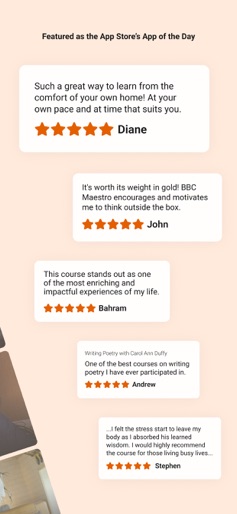 BBC Maestro: Online Courses screenshot 8