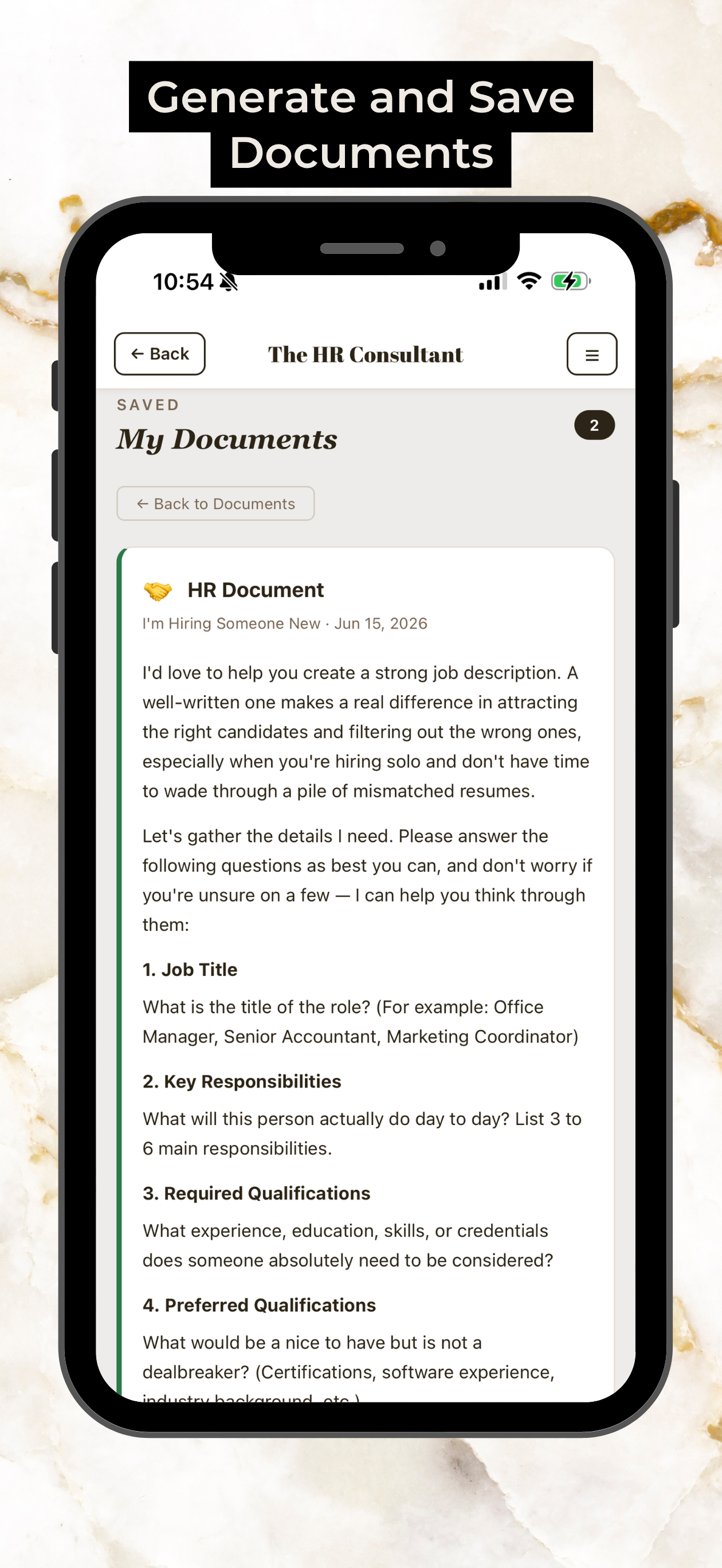 The HR Consultant screenshot 5