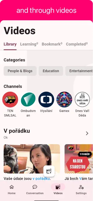 Czech - Listening Speaking screenshot 3