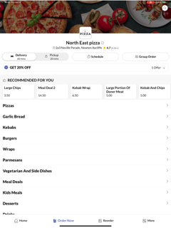 North East pizza screenshot 6