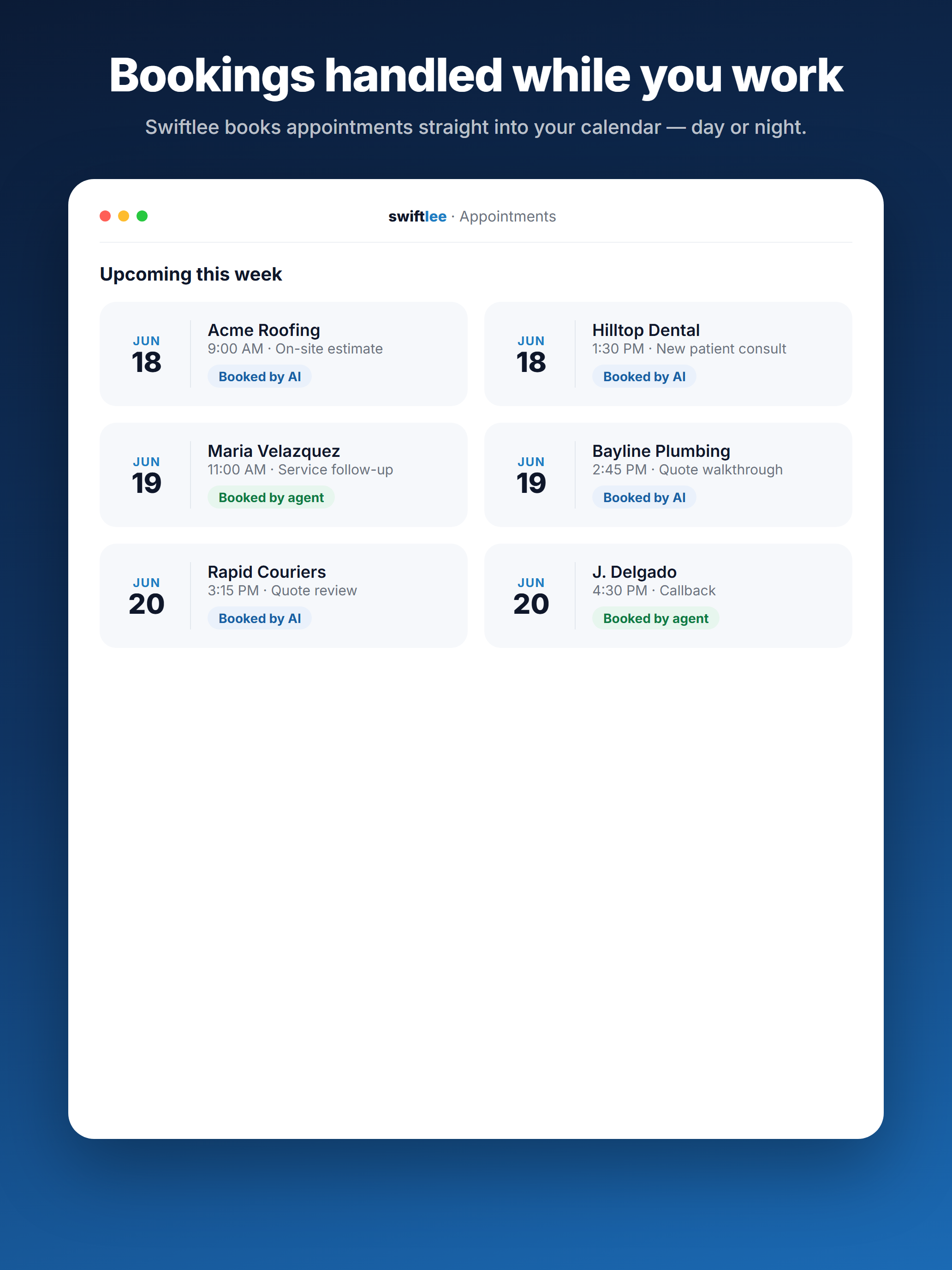 Swiftlee Answering screenshot 10
