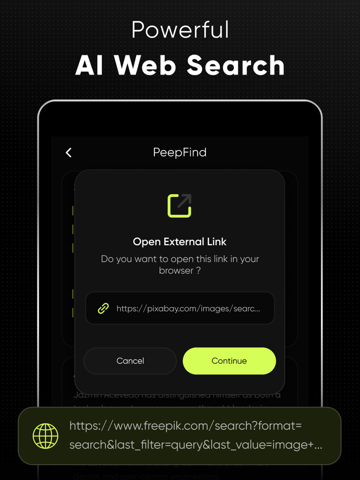 PeerSearch AI Search Assistant