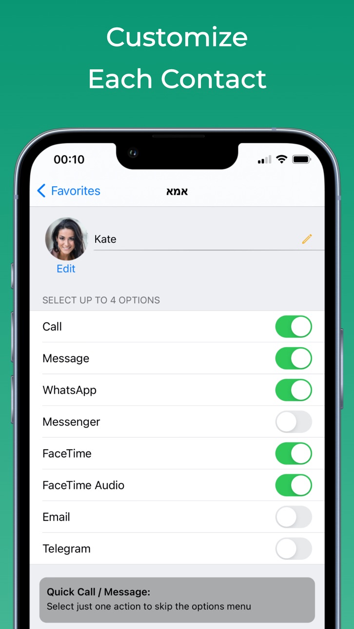 iPhone screenshot