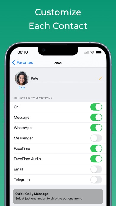 Favorites Widget Pro iPhone screenshot 7 - Productivity app