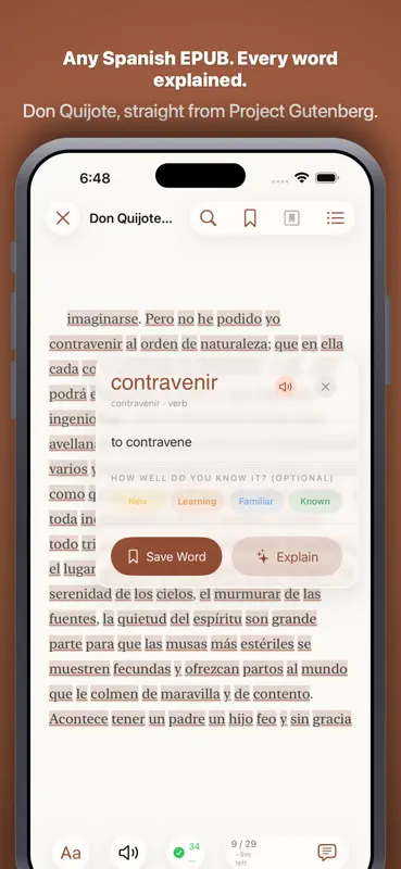 Léelo: Lector EPUB en español screenshot 1 of 6