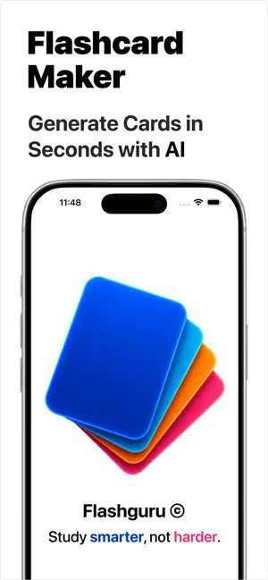 Flashcards Maker - Flash Guru screenshot 1