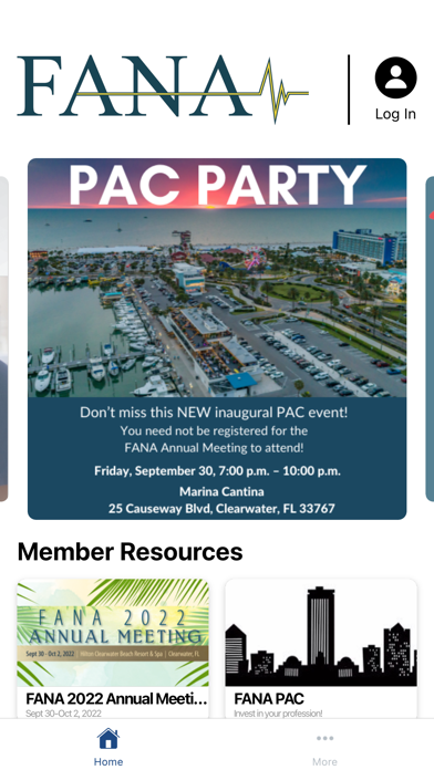 FANA: CRNA App Screenshot