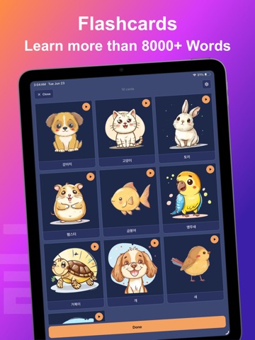 ScriptPad: Korean Writing iPad screenshot