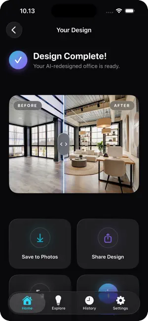 AI Office Room Design screenshot 3