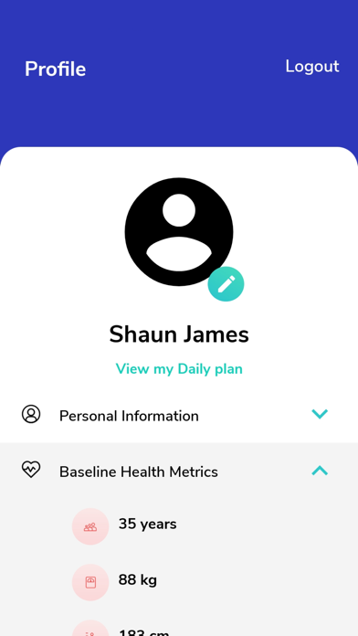 Lillia - Metabolic Health Screenshot