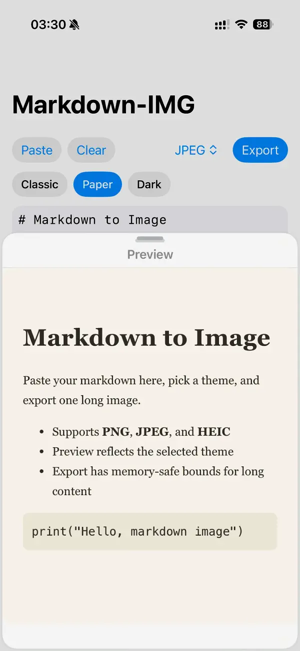 #2. Markdown-IMG (iOS) Ved: 晟阳 俞