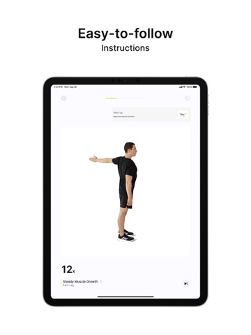 Endomondo - Home Workout iPad screenshot