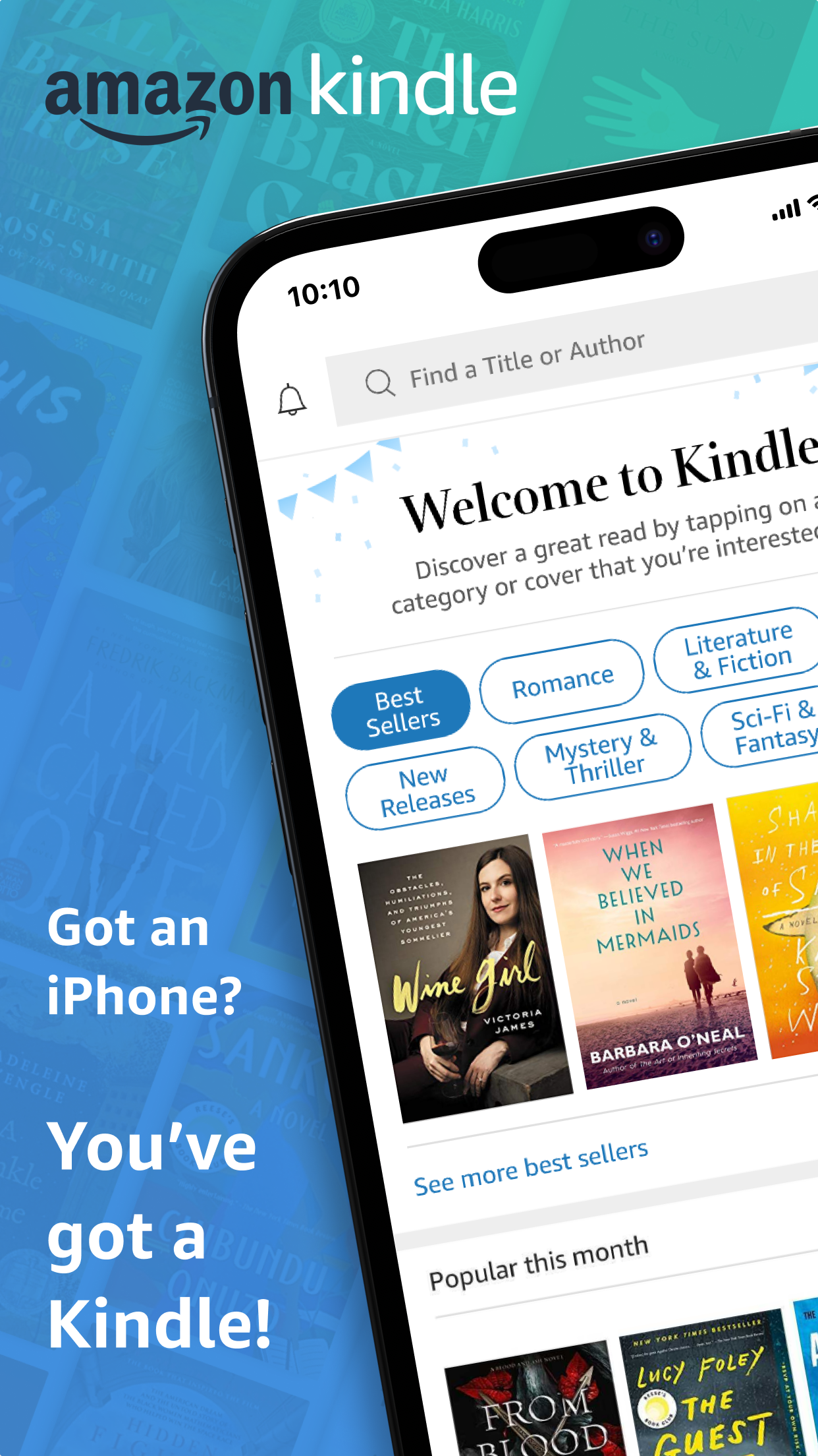 Amazon Kindle screenshot 1