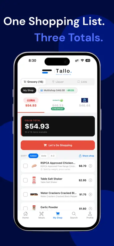 Tallo: Compare Grocery Prices screenshot 2 of 8