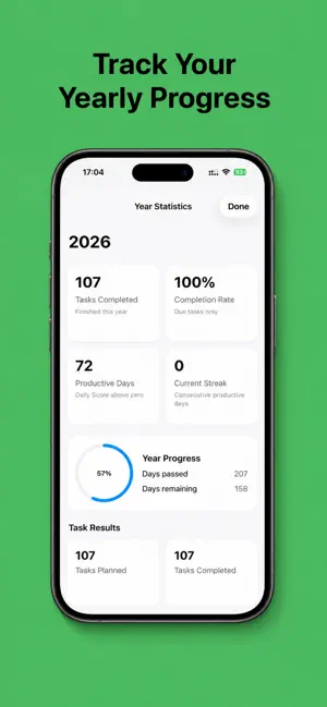 YearTracker: Year Activity Map screenshot 4