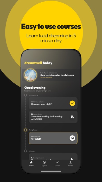DreamWell: Lucid Dreaming Screenshot