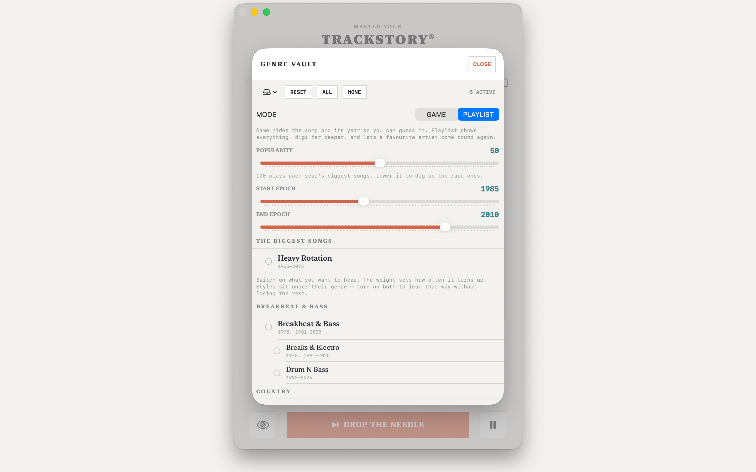 TrackStory: Playlist Machine screenshot 24