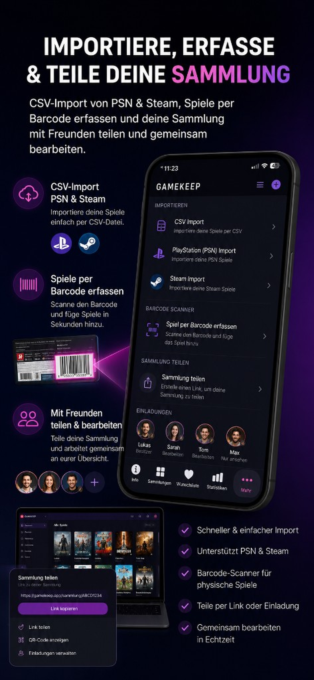 Gamekeep – Spielesammlung screenshot 3