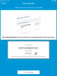 HP JetAdvantage Secure Print ipad bilder 3
