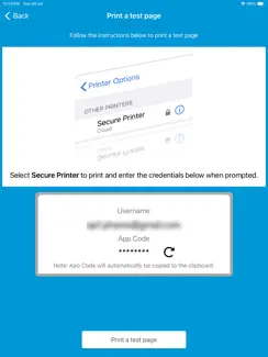 HP JetAdvantage Secure Print iPad image 4