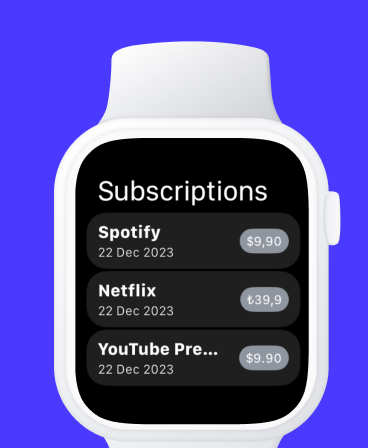 Subscription & Budget Tracker