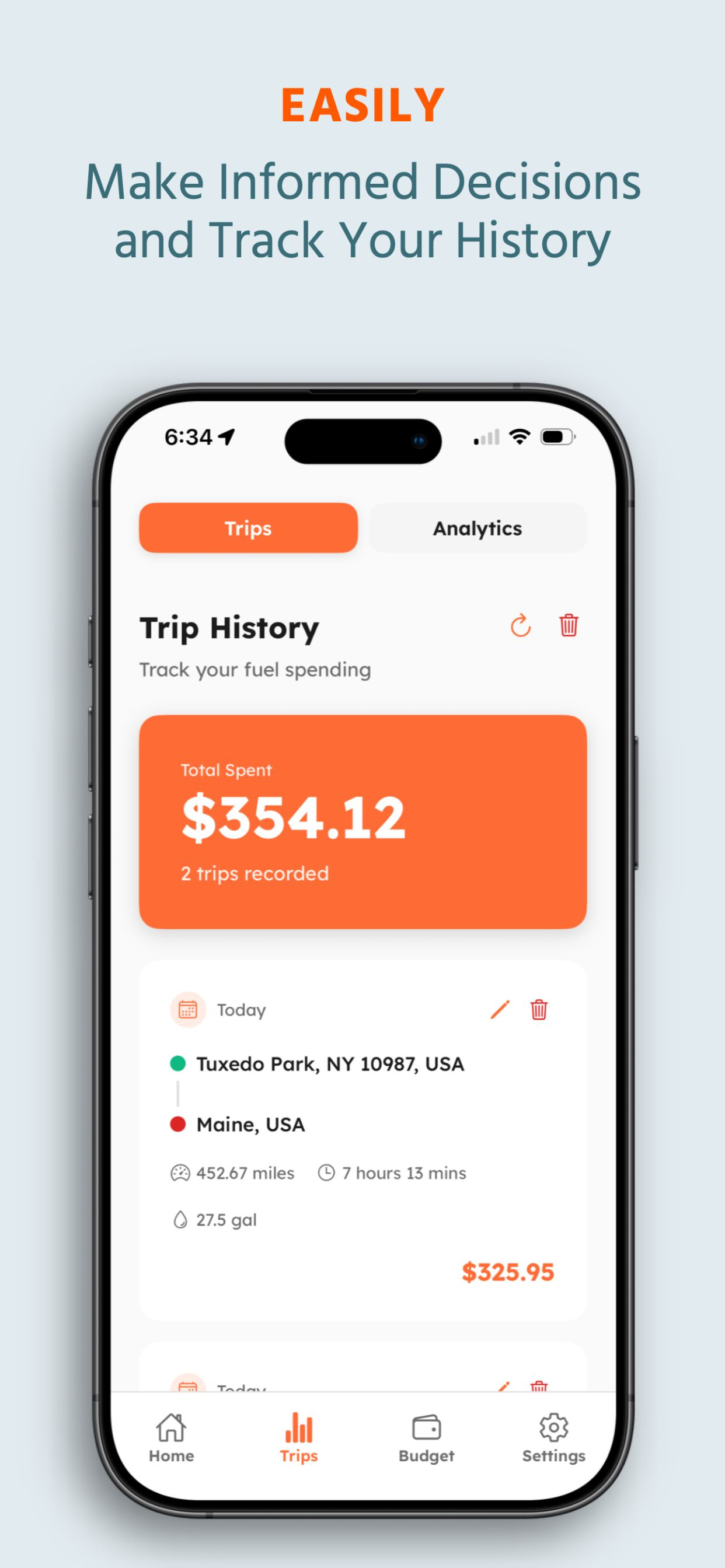 Fuelito - Fuel Cost Calculator screenshot 3