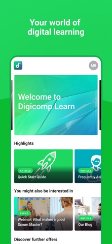 Digicomp Learn Screenshot 1 of 4