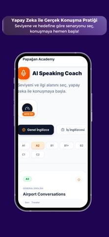 Papağan - Speaking Coach screenshot