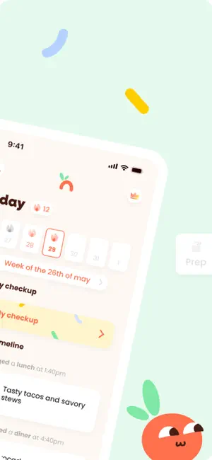 Holi Meal planner & food diary screenshot 2