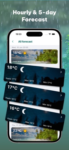 Weather Wizard : Live Forecast iPhone screenshot 5