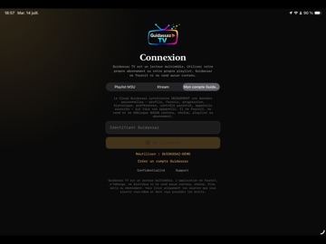 Guidassaz TV iPad screenshot
