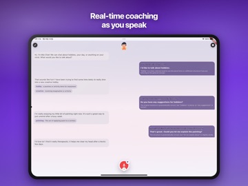 TalkToAva - AI English Speak iPad screenshot
