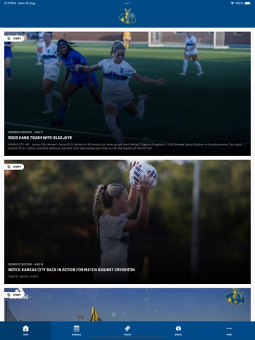 Kansas City Roos iPad screenshot