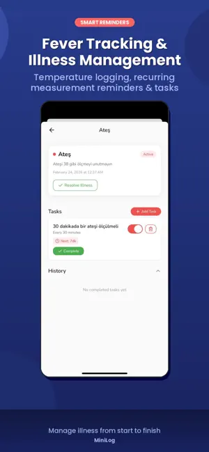 MiniLog: Baby & Infant Tracker screenshot 2