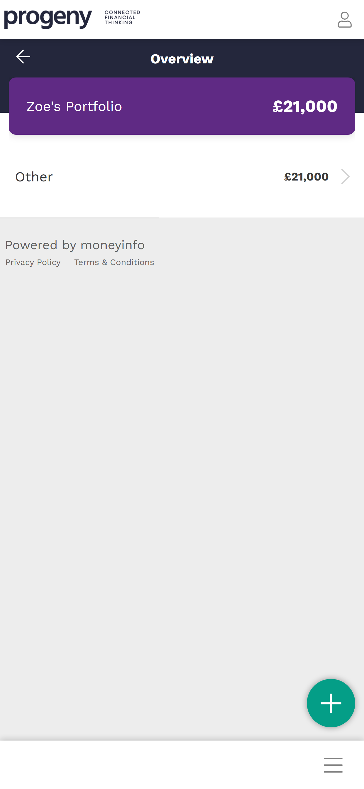 Progeny Client Portal screenshot 3