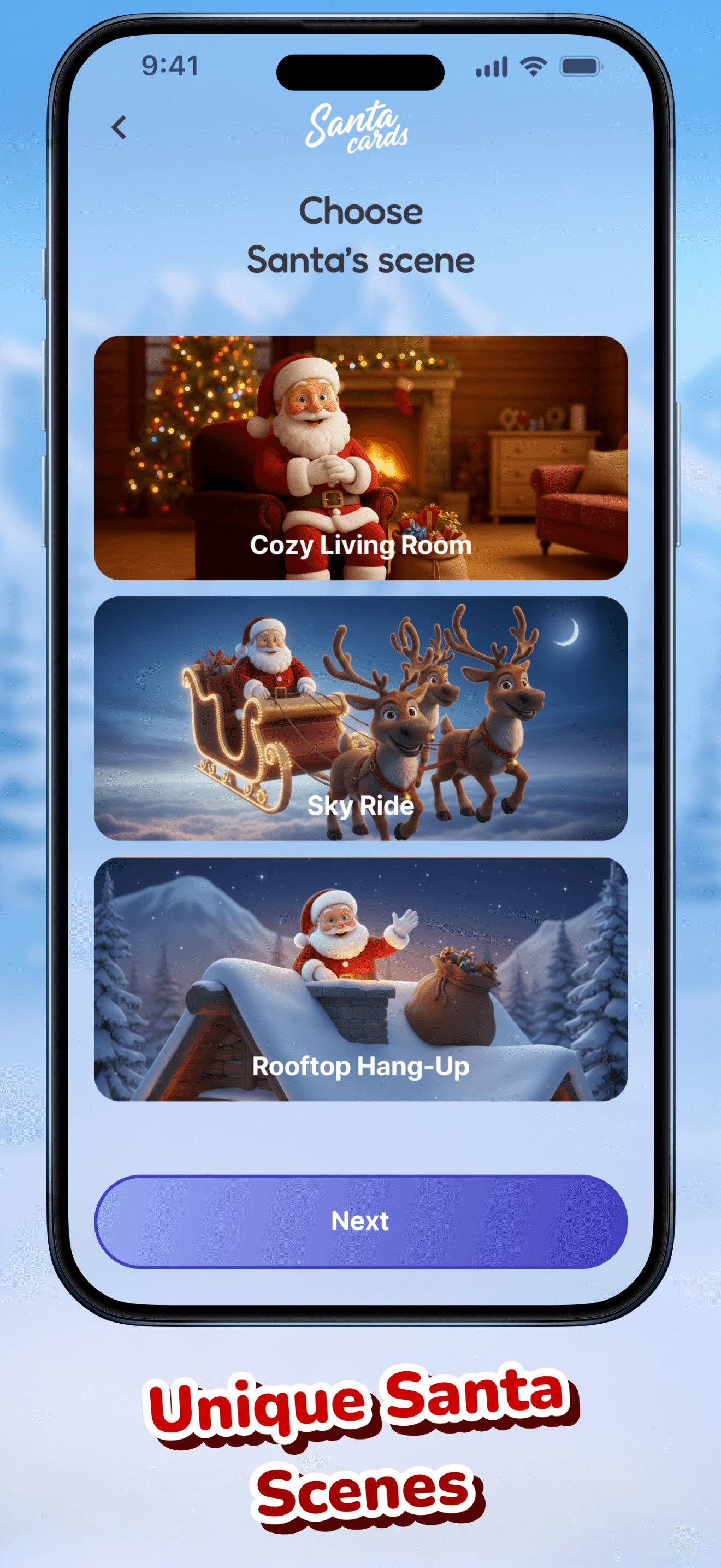 Santa Cards – AI Video screenshot 3