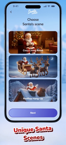 Santa Cards – AI Video screenshot