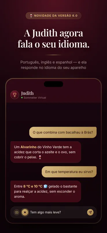 Judith: Assistente de Vinhos screenshot 4 of 4