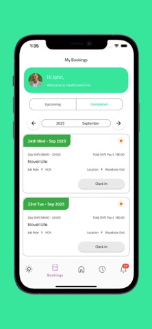 healthcare first screenshot