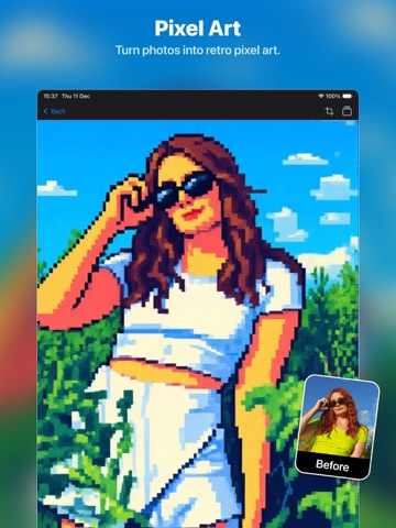 Cartoonizer: AI Cartoon Maker iPad screenshot