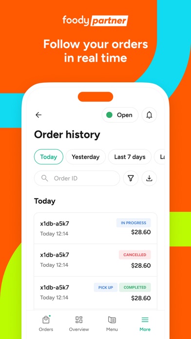 foody partner Screenshot