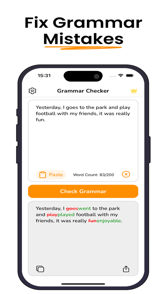 #1. Grammar Check Corrector (iOS) 게시자: Talha Yavcin