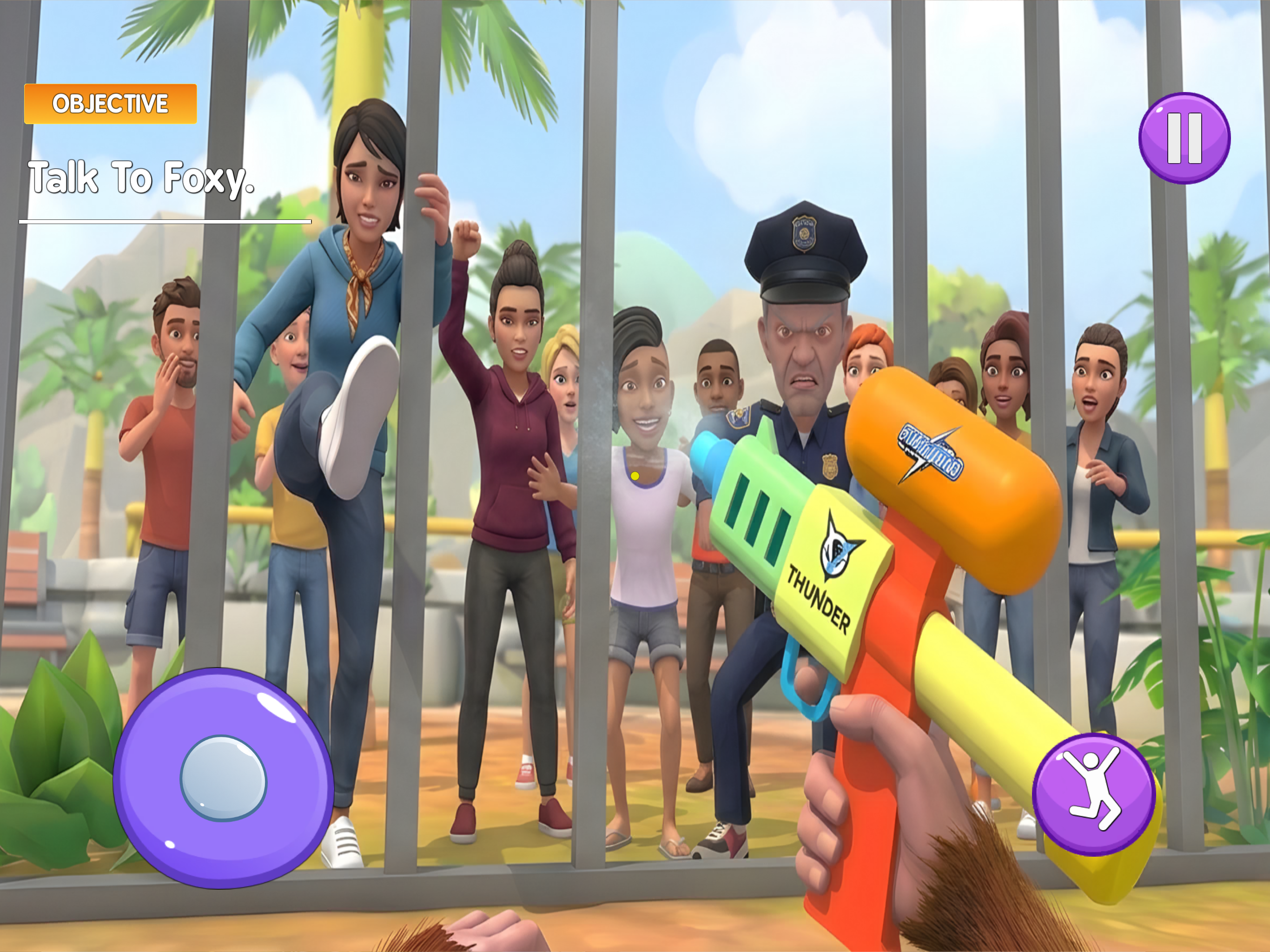Monkey In Jail: Zoo Life Quest